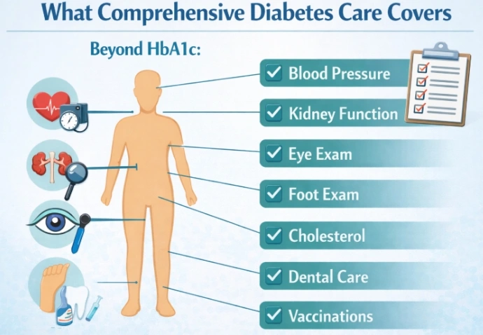 What Comprehensive Diabetes Care Covers