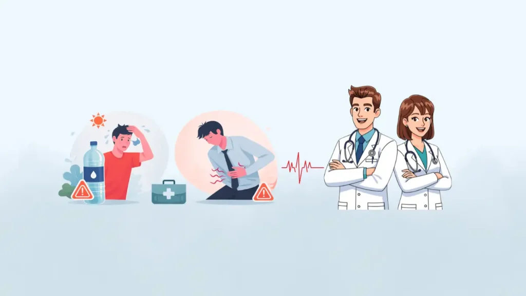 When to Seek Medical Intervention for Dehydration and Body Pain 