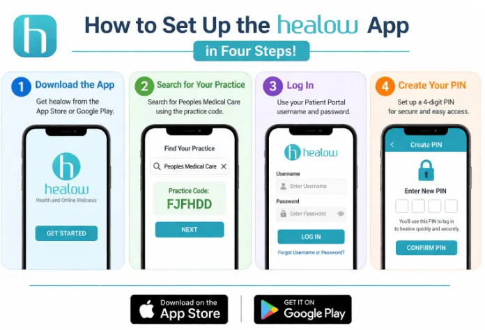 How to setup the Healow App