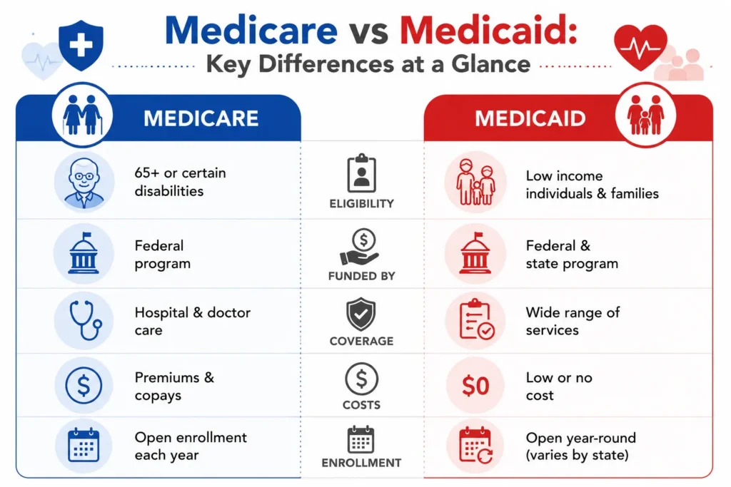 Medicare vs Medicaid_ Key Differences at a Glance