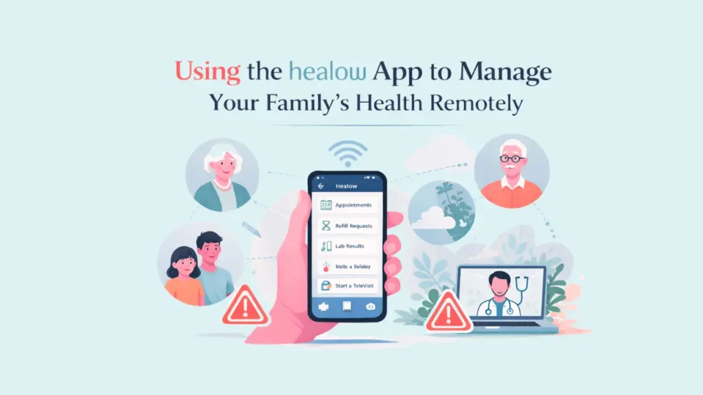 Using the Healow Patient Portal App to Manage Your Family’s Health Remotely  