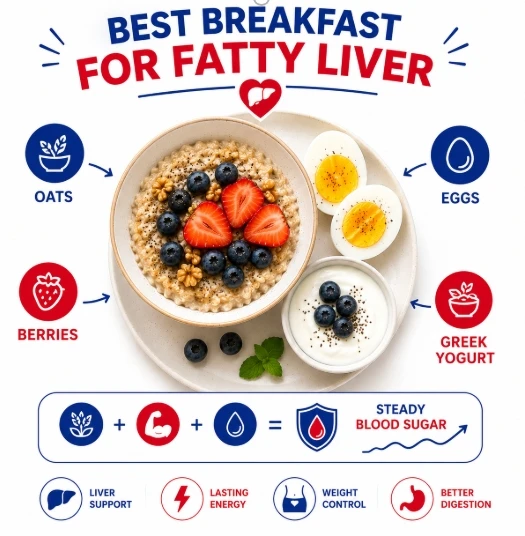 Best Breakfast For Fatty Liver