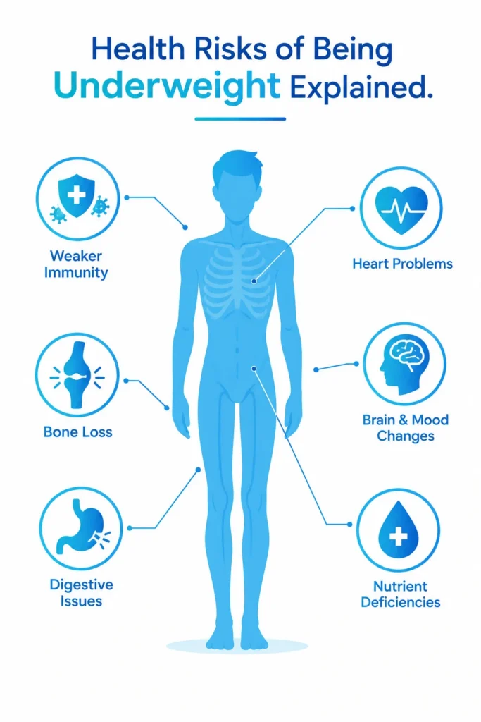 Health Risks of Being Underweight