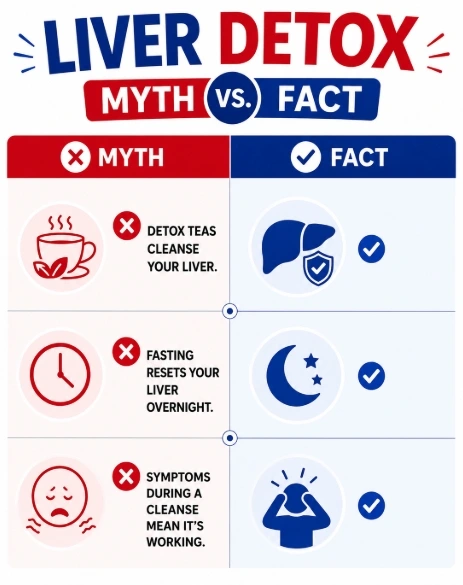 Myth vs Facts For Liver Detox