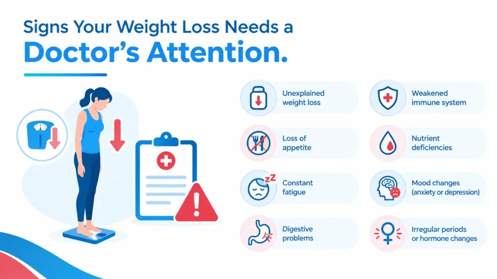 Warning Signs Your Weight Loss Needs Attention