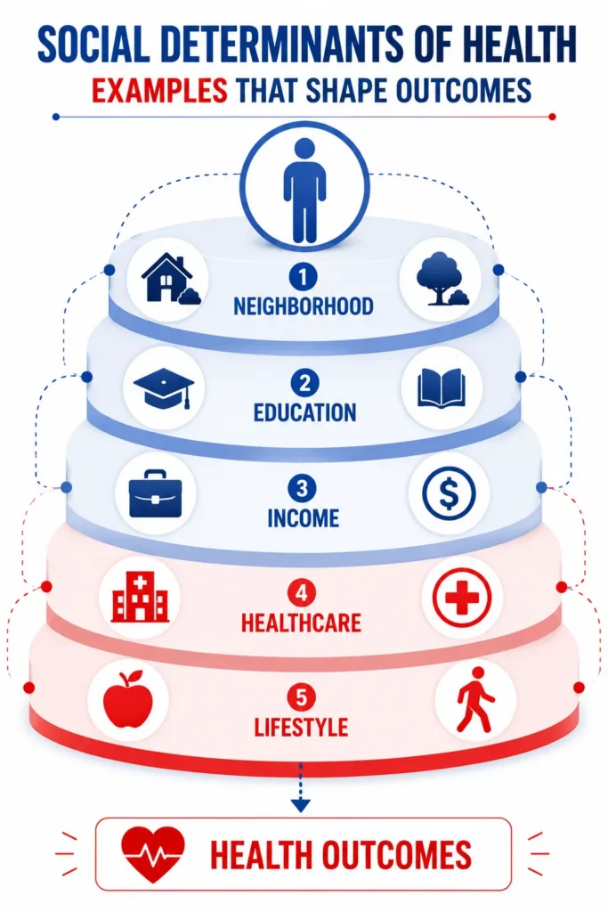 social determinants of health examples