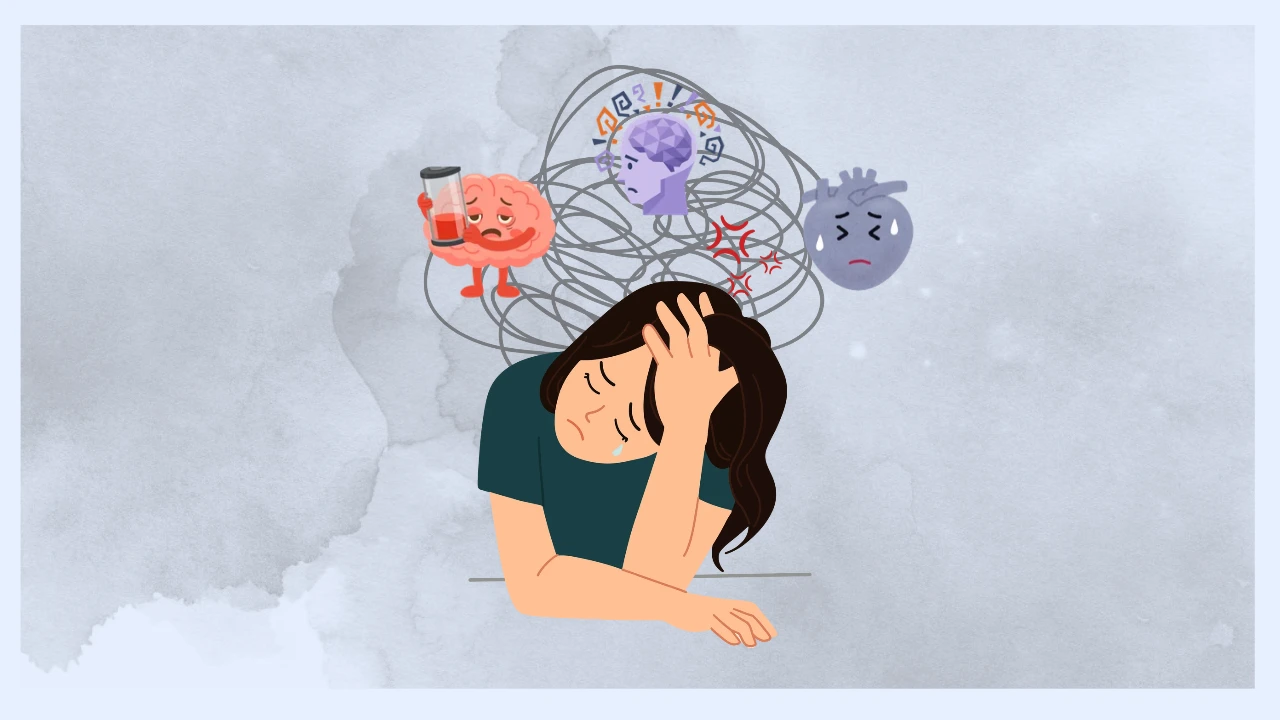 Depression Stick Stress, Anxiety and Depression: Symptoms & Treatment